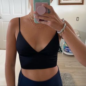 Zara bralletes black and blue both size XS